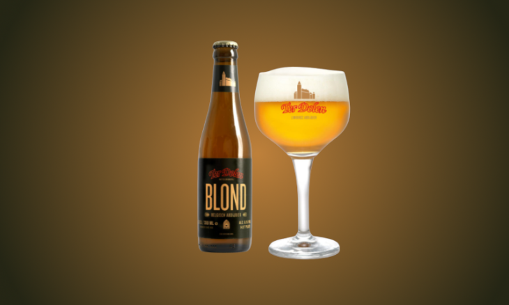 Ter Dolen Blond flesje en glas Ter Dolen Blond flesje en glas